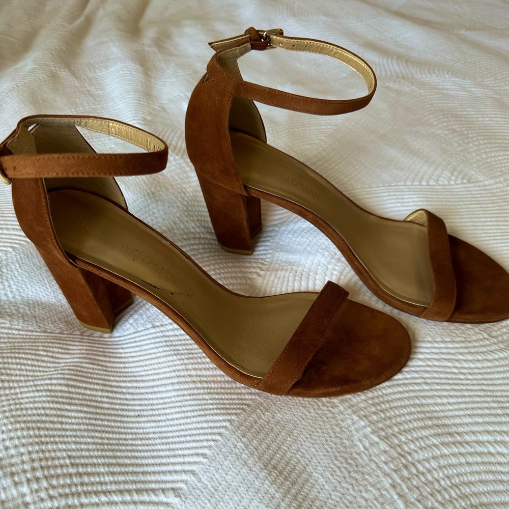 Stuart Weitzman Nearlynude strap sandal